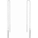 Brilio Silver náušnice EA1007W – Hledejceny.cz