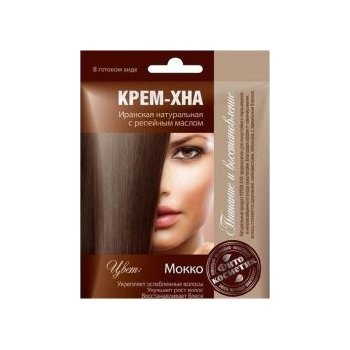 Fitokosmetik krémová henna s lopuchovým olejem Mocca 50 ml