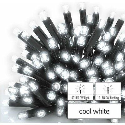 Emos D2CC03 Profi LED spojovací řetěz problikávající rampouchy 3 m venkovní studená bílá časovač – Hledejceny.cz