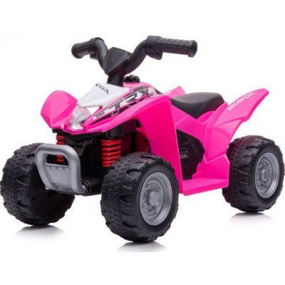 Chipolino Elektrické vozítko Čtyřkolka 6V Honda s melodiemi ATV 153442 růžová – Zboží Mobilmania