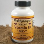 Healthy Origins Vitamin K2 s olejem 180 kapslí – Hledejceny.cz