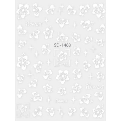 Starnails Samolepky na nehty 5D Flowers SD-1463 – Hledejceny.cz