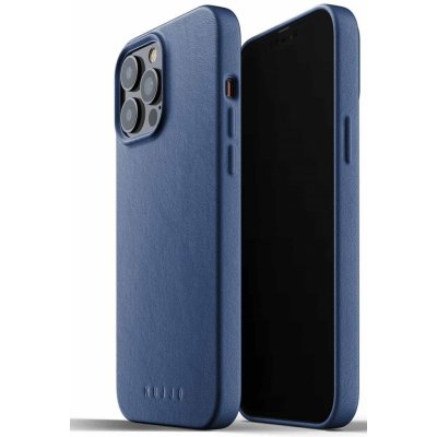 Pouzdro MUJJO Full Leather Case iPhone 13 Pro Max - Monaco modré