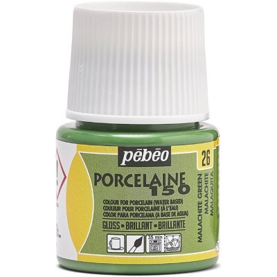 Pébéo Barva na porcelán Porcelaine 150 45 ml 26 Malachite Green – Zboží Dáma