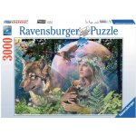 Ravensburger Lesní paní Vlk ve svitu měsíce 3000 dílků – Zbozi.Blesk.cz