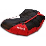 BeanBag 189x140 duo scarlet rose black – Zboží Dáma