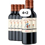 Monsieur et Mademoiselle Merlot Mr. Marcel 2024 14% 0,75 l (holá láhev) – Hledejceny.cz