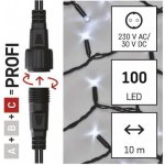 Profi LED spojovací řetěz problikávající 10 m venkovní i vnitřní studená bílá – Hledejceny.cz