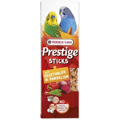 Versele-Laga Prestige Sticks tyčinky Zelenina a pampeliška pro andulky 60 g – Zboží Mobilmania