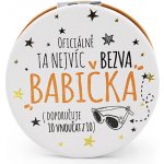 Nekupto Zrcátko dvojité Bezva babička 7cm – Zboží Mobilmania