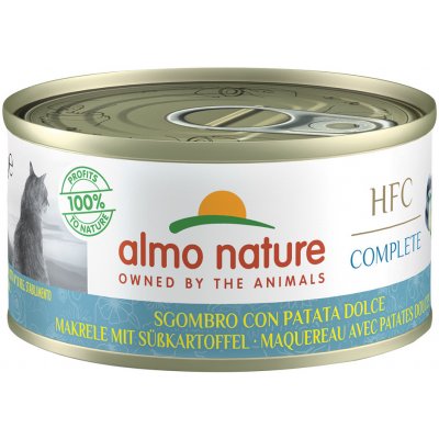 Almo Nature HFC Complete makrela s batáty 6 x 70 g