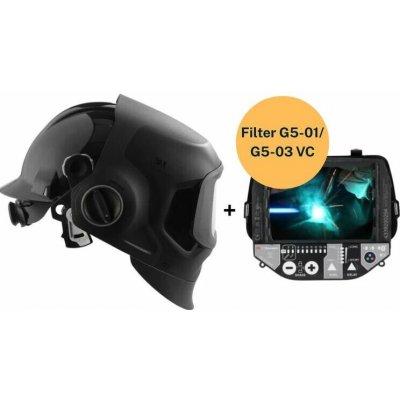 3M Speedglas G5-03 s filtrem G5-01/G5-03VC s přilbou X5500 Speedglas 3M – Zboží Mobilmania
