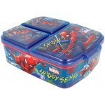 Stor box na svačinu Spiderman Urban Web dělený – Hledejceny.cz