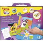 JOVI PLAY&FUN sada na malování pískem 12ks Monsters – Zboží Dáma