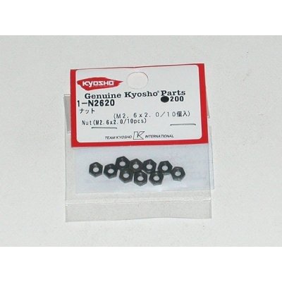 Kyosho Nuts M2.6 x2.0mm 10 – Zbozi.Blesk.cz