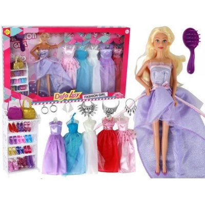 Toys Group Lucy s oblečením a doplňky fialova