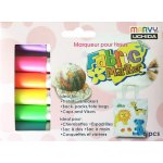 fixy na textil 6 ks neon – Zboží Mobilmania