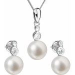 Evolution Group perlová souprava z říčních perel bílá 29035.1 – Zboží Dáma