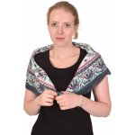 Sanu Babu šátek s potiskem květinové mandaly šedý – Zbozi.Blesk.cz