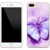 Pouzdro a kryt na mobilní telefon Apple Pouzdro mmCase Gelové iPhone 7 Plus - fialový motýl