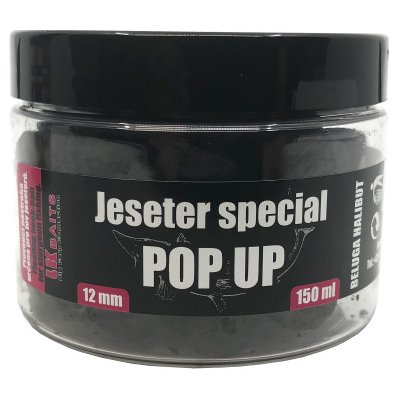LK Baits Pop Up Pellets Jeseter Special Beluga Halibut 12mm 150ml – Sleviste.cz