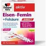 Doppel herz Eisen-Femin + Folsäure DIRECT 20 sáčků – Hledejceny.cz