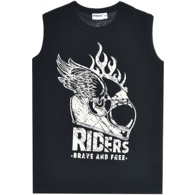 Winkiki chlapecké tričko WJB 91382 černá – Hledejceny.cz