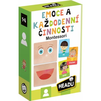 Headu Montessori Emoce a každodenní činnosti – Zboží Dáma