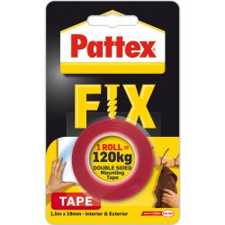 Pattex Super Fix Montážní páska oboustranná 120 kg 19 mm x 1,5 m