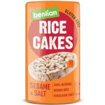 Benlian Rice cakes rýžové chlebíčky sezam a sůl 100 g – Zboží Dáma