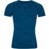 Pánské sportovní tričko Kilpi Leape M modrá pánské funkční rychleschnoucí outdoorové triko krátký rukáv Opti-Dry