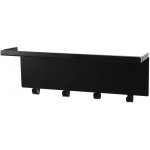 4Living ATRI 12 x 45 x 16 cm černý – Zboží Dáma
