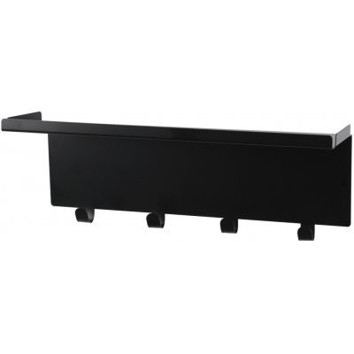 4Living ATRI 12 x 45 x 16 cm černý – Zboží Dáma