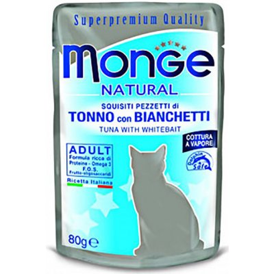 Monge Cat tuňák s ančovičkami 80 g – Zbozi.Blesk.cz