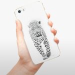 Pouzdro iSaprio White Jaguar - iPhone 5/5S/SE – Zboží Mobilmania