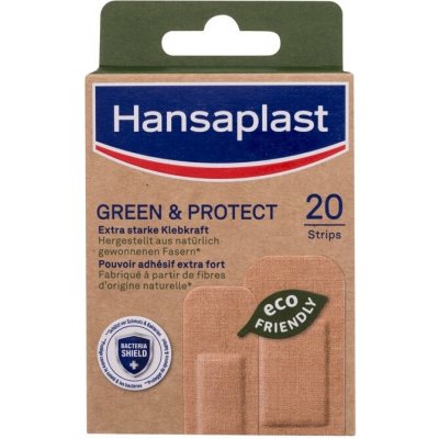 Hansaplast Green & Protect udržitelné textilní náplasti 20 ks – Zboží Mobilmania