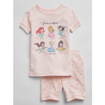 Dětské pyžamo Disney princess 100% organic cotton set Růžová
