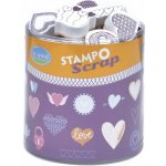 Aladine razítka StampoScrap Srdíčka – Zboží Dáma