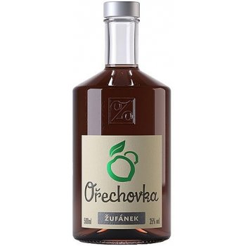 Žufánek Ořechovka 35% 0,5 l (holá láhev)