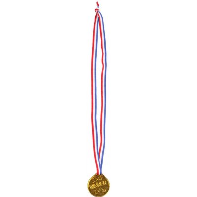 Winner Gold dětská medaile se stuhou balení 1 ks – Zboží Dáma
