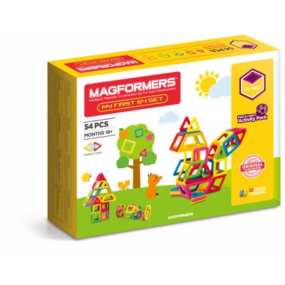 Magformers Můj první 54 ks – Zboží Mobilmania