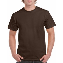 Gildan tričko HEAVY COTTON tmavě čokoládová