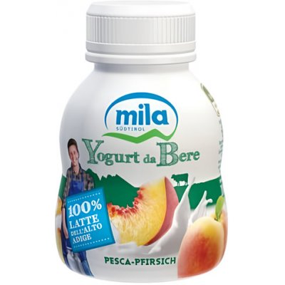Mila jogurtový nápoj broskev 200 g – Sleviste.cz