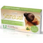 Joanna Sensual Aloe Vera depilační náplasti na obličej 12 ks a jemný olej 10 ml – Zboží Dáma