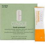 Clinique Ultra jemný čistící pudr s čerstvým vitamínem C Fresh Pressed Renewing Powder Cleanser With Pure Vitamin C 28 x 0,5 g – Hledejceny.cz