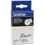 Brother - TC-201 bílá / černá - 1 ks (12mm) (TC201) – Hledejceny.cz