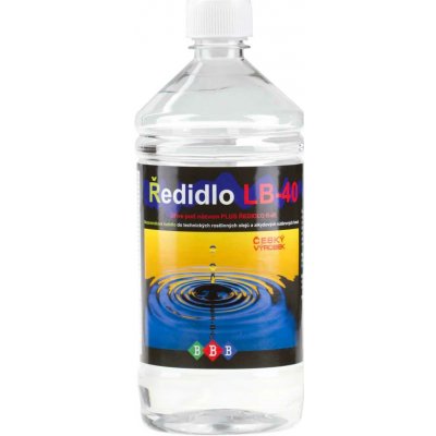 Barvy PLUS Ředidlo LB-40 (starší název R-40) 900 ml – HobbyKompas.cz