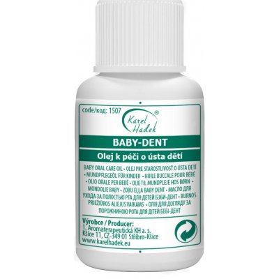 Karel Hadek dětský ústní olej Baby dent 100 ml – Hledejceny.cz