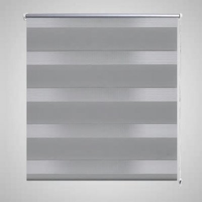 Nabytek XL Roleta den a noc / Zebra / Twinroll 70x120 cm Šedá – HobbyKompas.cz