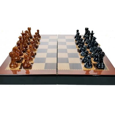 Gaira® Šachy dřevěné SH470 39x39cm – Zboží Mobilmania